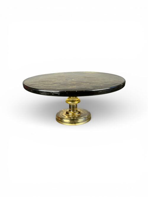 Stiklinis padėklas ant kojelės