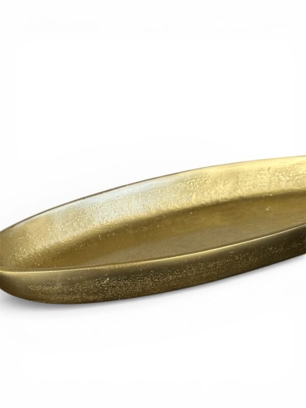 Aukso spalvos metalinis padėklas